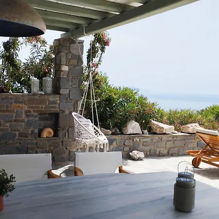 Akakies Summer House With Breathtaking Aegean View Vila Aspro Chorio